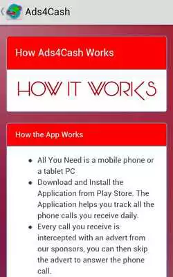 Play Ads4Cash App