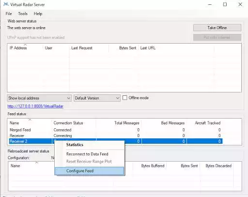 Play ADSB Decoder  Streamer (beta)