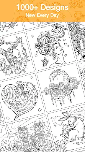 Play Adult Coloring Book Premium as an online game Adult Coloring Book Premium with UptoPlay
