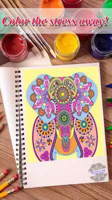 Play Adult Coloring Book - Relaxing Anti-Stress Pages