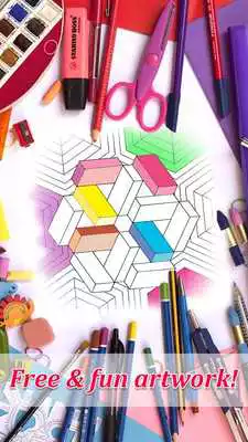 Play Adult Coloring Book - Relaxing Anti-Stress Pages