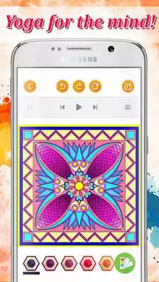 Play Adult Coloring Book - Relaxing Anti-Stress Pages
