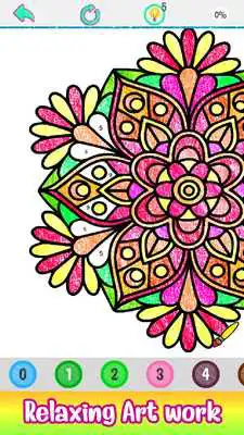 Play Adult Crayon Paint by Number Book - Sandbox Pages