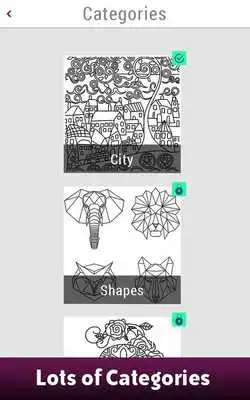 Play Adult Glitter Coloring Book Pages: Mandala,Animals