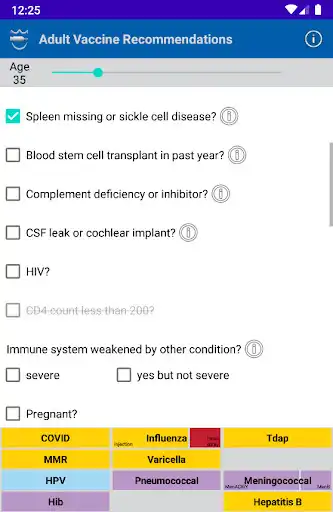 Play Adult Vaccine Recommendations as an online game Adult Vaccine Recommendations with UptoPlay