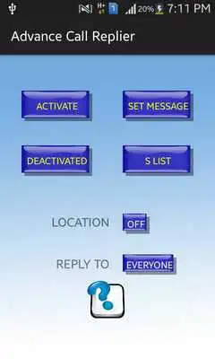 Play Advance Call Replier