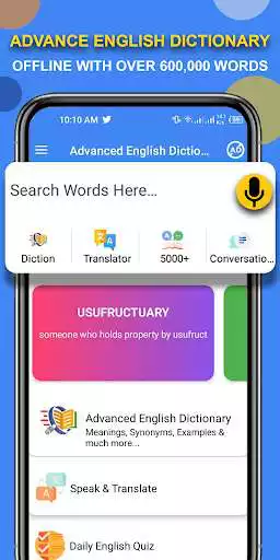 Play Advanced English Dictionary  and enjoy Advanced English Dictionary with UptoPlay