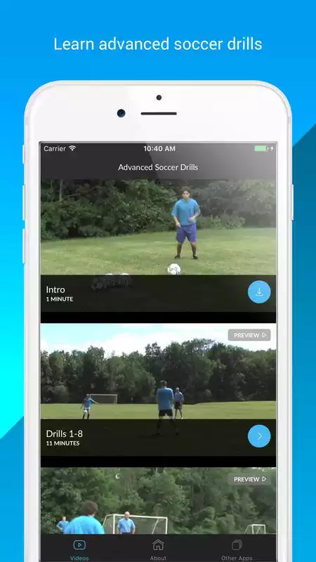 Play Advanced Soccer Drills