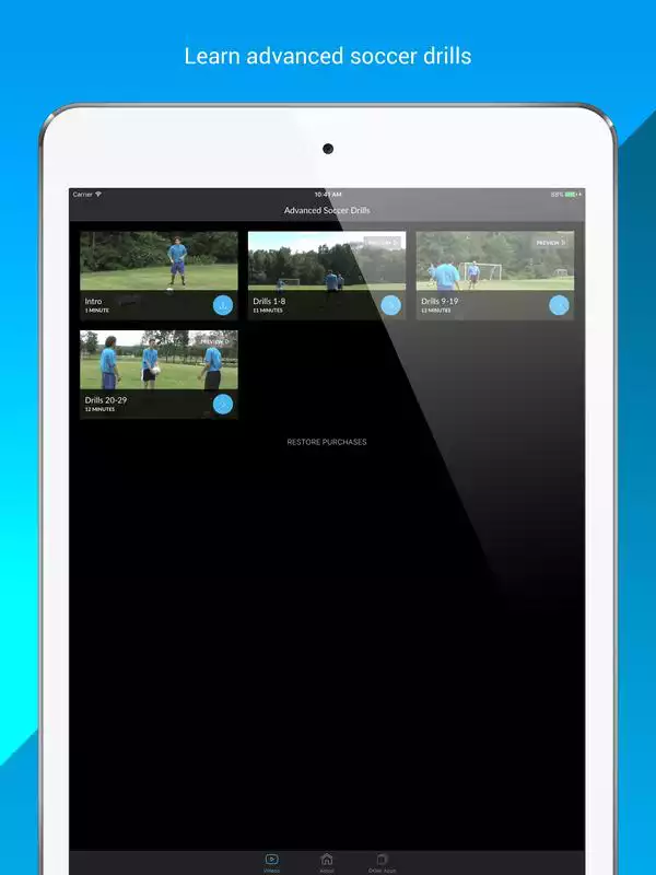 Play Advanced Soccer Drills