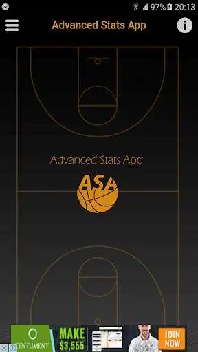 Play APK Advanced Stats App for NBA  and enjoy Advanced Stats App for NBA with UptoPlay com.techiteasy.nbaasa2