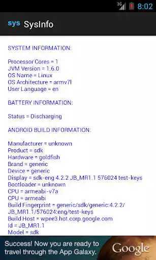 Play Advanced System Info (sysinfo)  and enjoy Advanced System Info (sysinfo) with UptoPlay