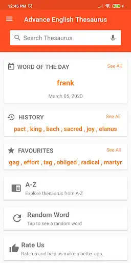 Play Advance English Thesaurus - Offline and enjoy Advance English Thesaurus - Offline with UptoPlay Play Advance English Thesaurus - Offline and enjoy Advance English Thesaurus - Offline with UptoPlay
