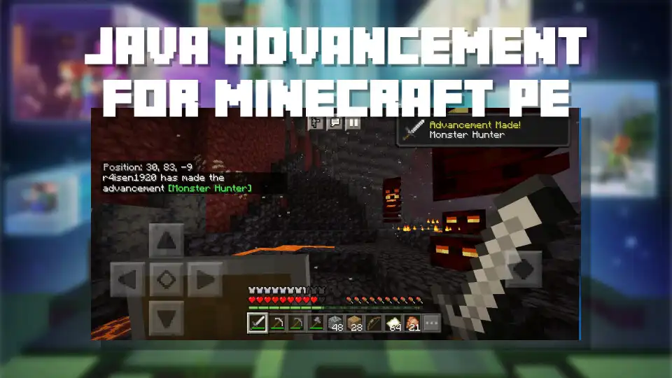 Play Advancement Mod for Minecraft  and enjoy Advancement Mod for Minecraft with UptoPlay