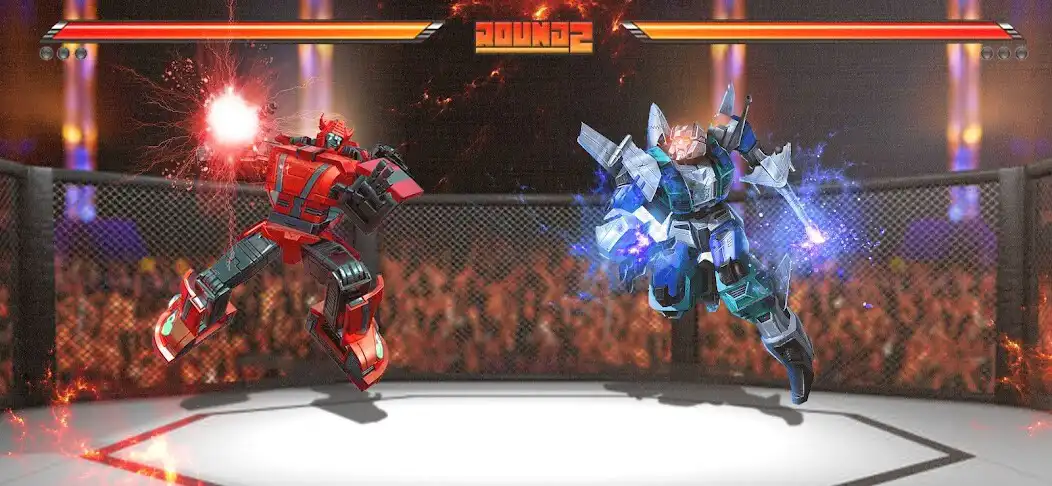Play Advance Robot Fighting Game 3D as an online game Advance Robot Fighting Game 3D with UptoPlay