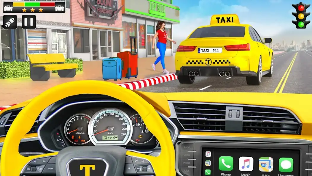 Play Advance Taxi Parking Car Games as an online game Advance Taxi Parking Car Games with UptoPlay