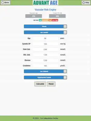 Play Advantage Vascular Risk Engine
