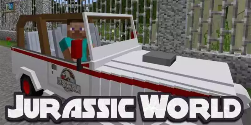 Play Adventure in Jurassic World MOD MCPE