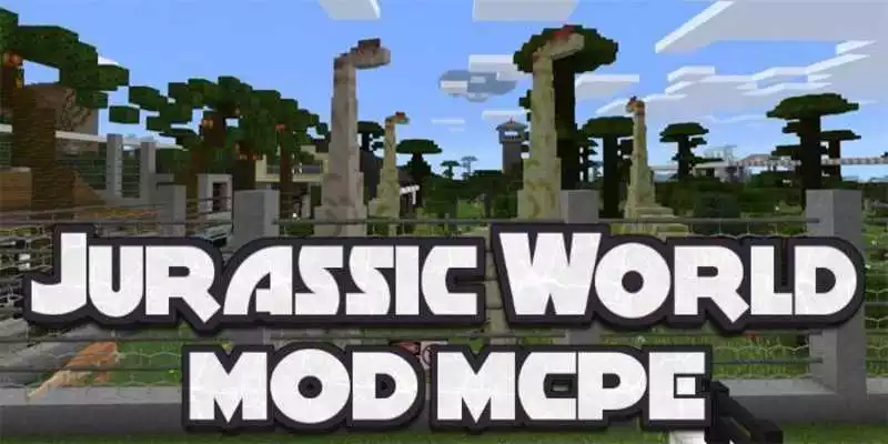 Play Adventure in Jurassic World MOD MCPE