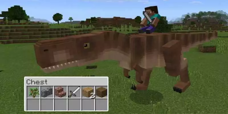 Play Adventure in Jurassic World MOD MCPE