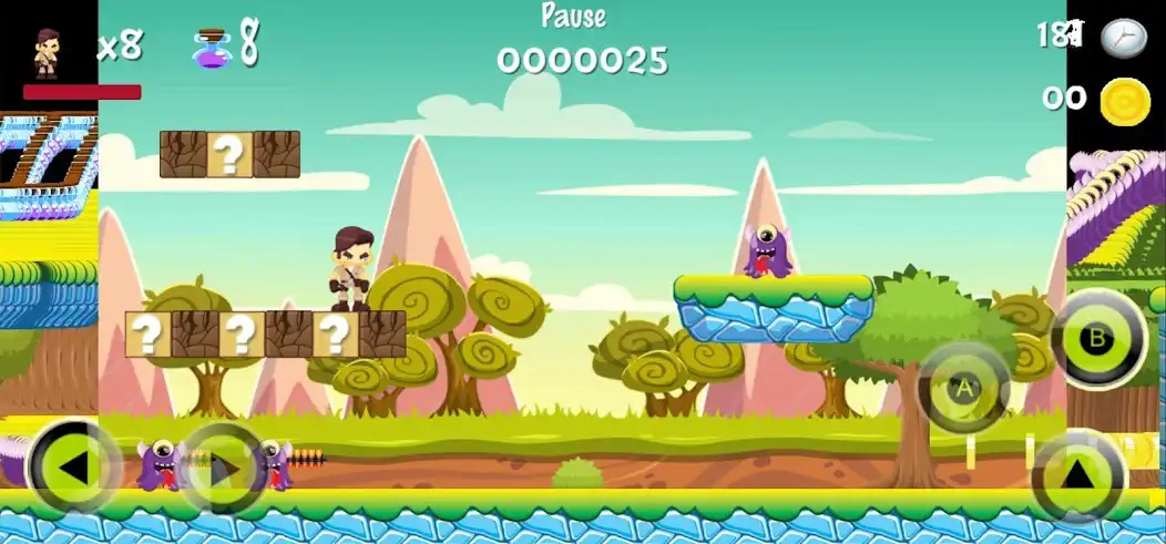Play Adventure jungle super game as an online game Adventure jungle super game with UptoPlay