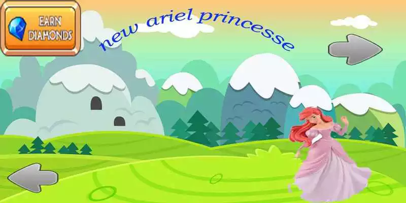 Play adventure little princess Ariel  - new anime games