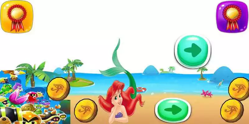 Play adventure little princess Ariel  - new anime games