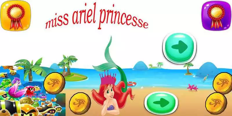 Play adventure little princess Ariel  - new anime games