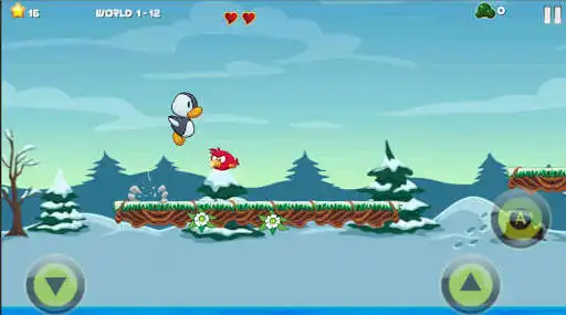 Play Adventure of Penguin - Penguin Run as an online game Adventure of Penguin - Penguin Run with UptoPlay