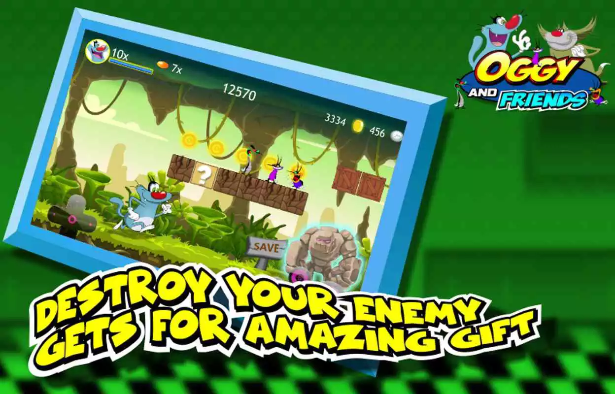 Play Adventure Oggy And Friends