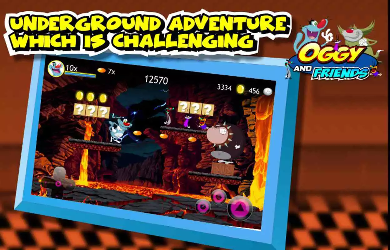 Play Adventure Oggy And Friends