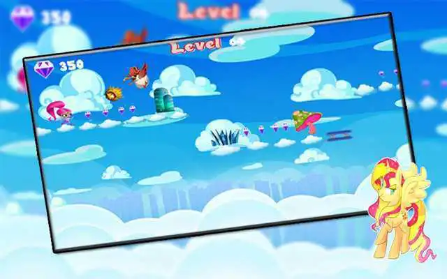 Play Adventure princess Shimmer in the sky Run