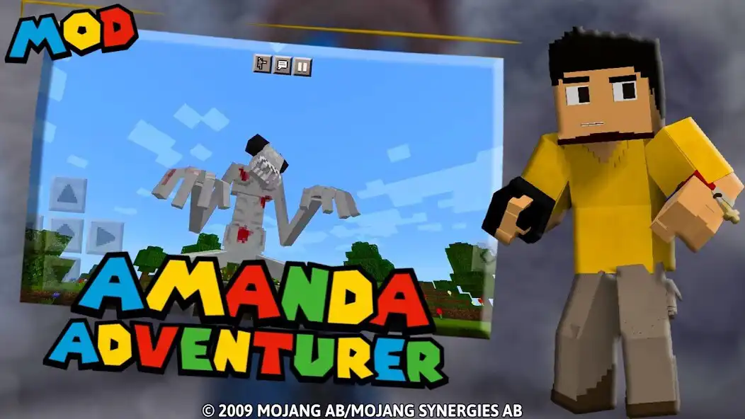 Play Adventurer Amanda Mods MCPE as an online game Adventurer Amanda Mods MCPE with UptoPlay