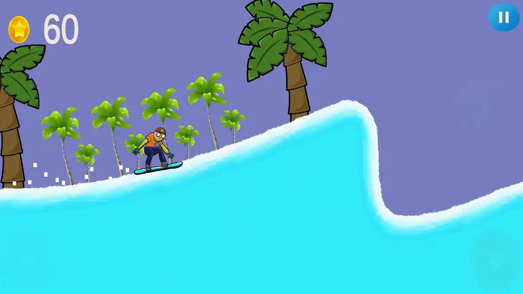 Play Adventure Snowboard 2d  and enjoy Adventure Snowboard 2d with UptoPlay