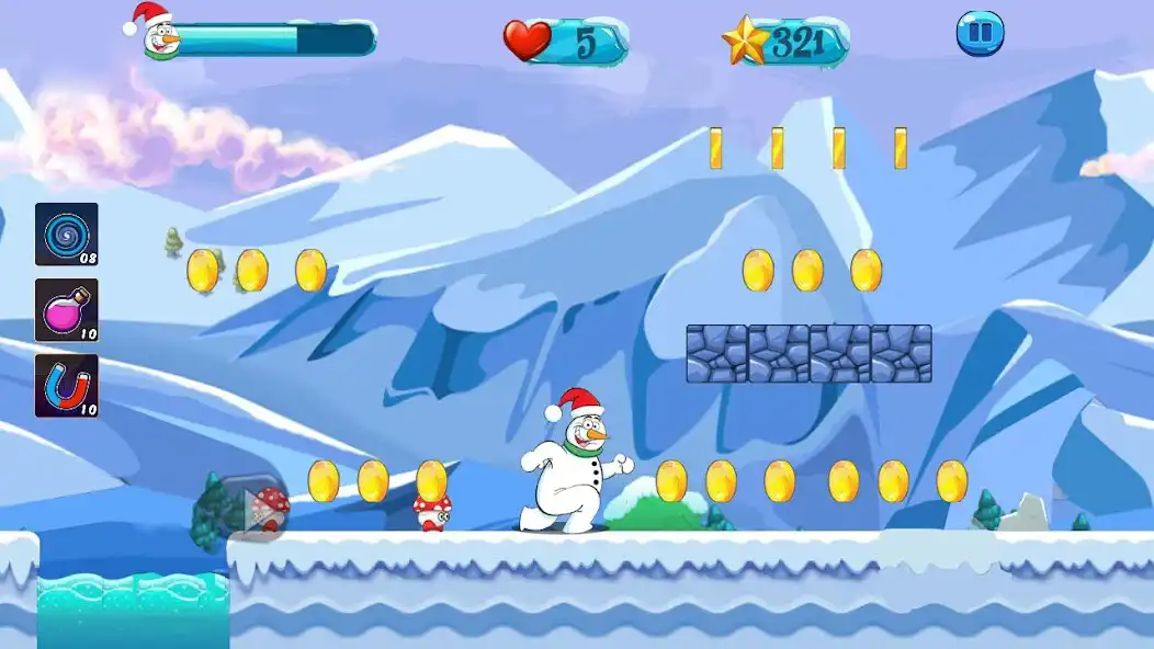 Play Adventure Snowman World Frozen  and enjoy Adventure Snowman World Frozen with UptoPlay