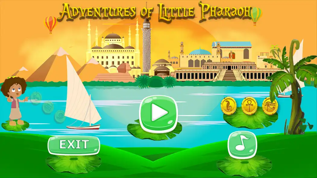 Play Adventures of Little Pharaoh  and enjoy Adventures of Little Pharaoh with UptoPlay