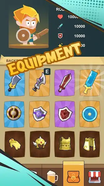 Play Adventures of Swordsman as an online game Adventures of Swordsman with UptoPlay