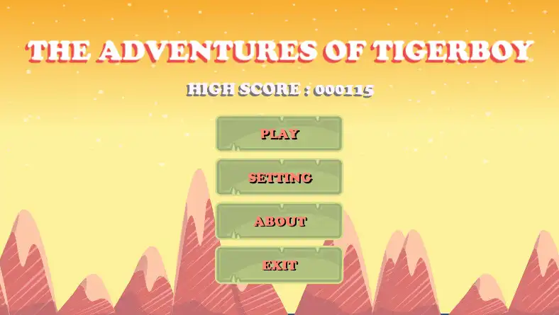 Play Adventures of Tigerboy 2D as an online game Adventures of Tigerboy 2D with UptoPlay