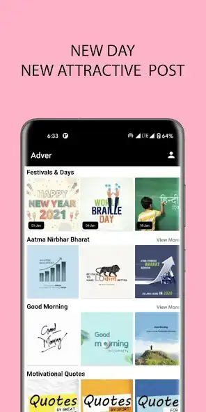 Play Adver - Festival, Quote  Business Posters as an online game Adver - Festival, Quote  Business Posters with UptoPlay