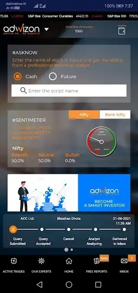 Play Adwizon - Share Market App as an online game Adwizon - Share Market App with UptoPlay