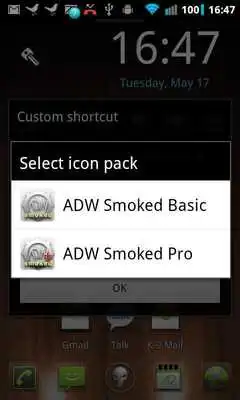 Play ADW Smoked Basic Theme