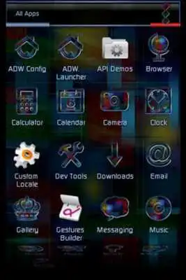 Play ADWTheme Techno Rainbow