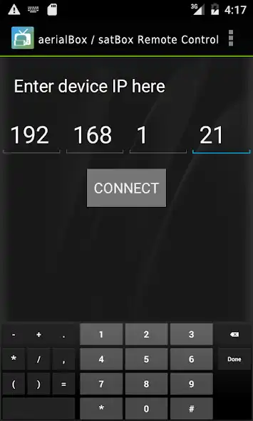 Play aerialBox / satBox Remote App as an online game aerialBox / satBox Remote App with UptoPlay