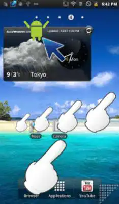 Play Aerial pointer