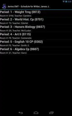 Play Aeries Emergency Application