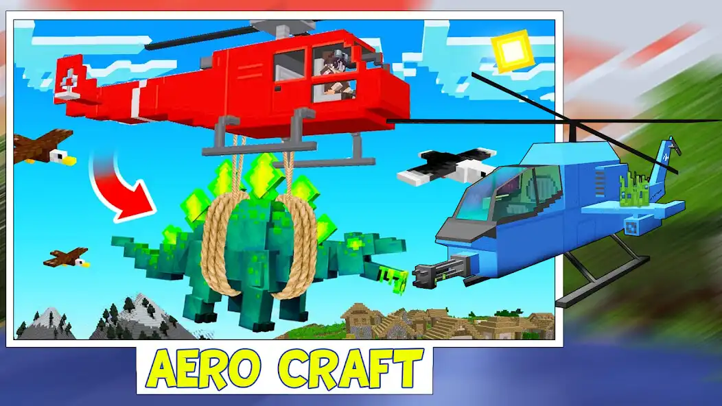 Play Aero craft mod as an online game Aero craft mod with UptoPlay