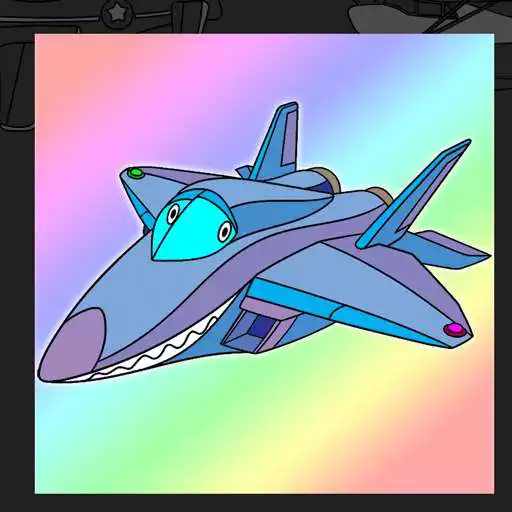Free play online Aeroplane Coloring Book APK
