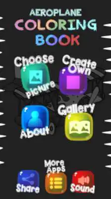 Play Aeroplane Coloring Book