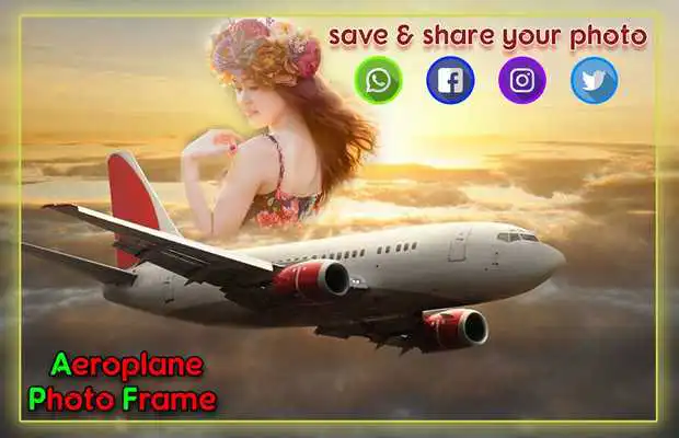 Play Aeroplane Photo Frames