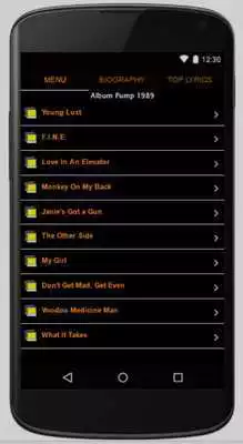 Play Aerosmith Full Album Lyrics