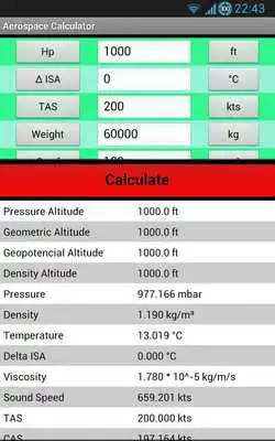 Play Aerospace Calculator - OLD